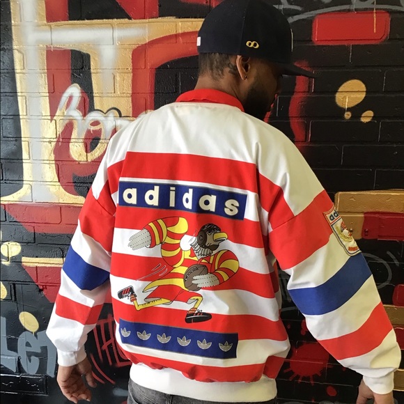 Vintage Adidas Olympics Long Sleeve Rugby Polo - Picture 5 of 5